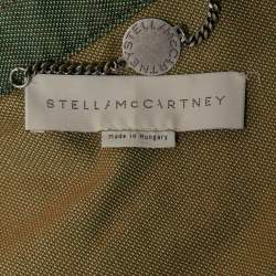 Pre Owned Stella McCartney Green Canvas Belted Vest S