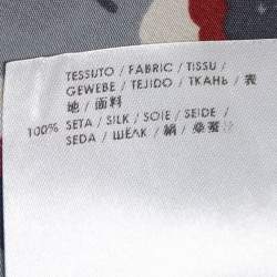 Pre Owned Stella McCartney Multicolor Printed Silk Strapless Maxi Dress M