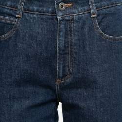 Pre Owned Stella McCartney Blue Denim Straight Leg Jeans M Waist 29"