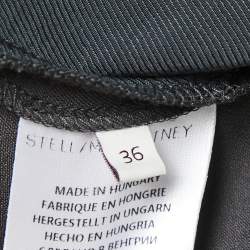 Stella McCartney Grey Crepe Tapered Leg Pants XS