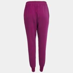 Stella McCartney Purple Crepe Jogger Pants S