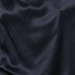 Pre Owned Stella McCartney Midnight Blue Silk One Shoulder Top M