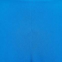 مملوكة مسبقًا Stella McCartney Blue Crepe Joggers M