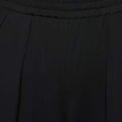 Stella McCartney Black Crepe Joggers S