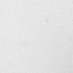 Stella McCartney Cream Cotton Knit Flounce trim Sweatshirt S