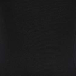 Pre Owned Stella McCartney Black Knit Bodycon Dress L