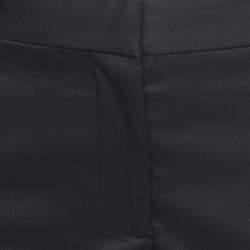 Stella McCartney Black Wool Straight Fit Pants M