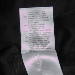 Pre Owned Stella McCartney Black Velvet Single Button Blazer S