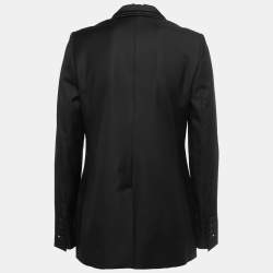 Pre Owned Stella McCartney Black Wool Blazer M