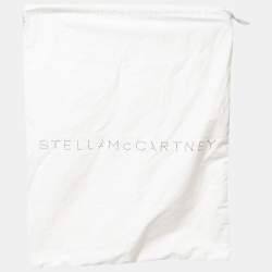Stella McCartney Grey Faded Effect Denim Midi Skirt S
