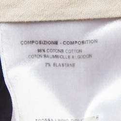 Pre Owned Stella McCartney Black Studded Denim Jeans M Waist 28"