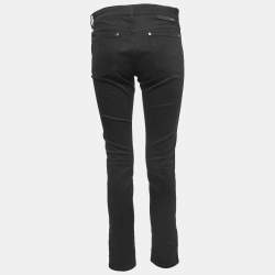 Pre Owned Stella McCartney Black Studded Denim Jeans M Waist 28"