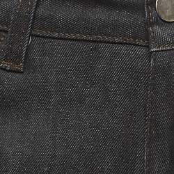 Pre Owned Stella McCartney Dark Blue Denim Wide Leg Jeans M Waist 30"