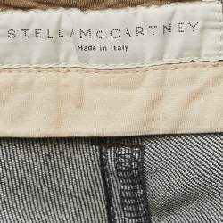 Pre Owned Stella McCartney Dark Blue Denim Wide Leg Jeans M Waist 30"