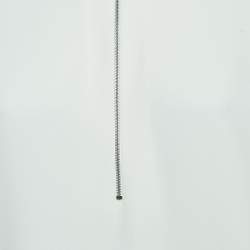 Pre Owned Stella McCartney Off White Crepe Long Sleeve Blouse S