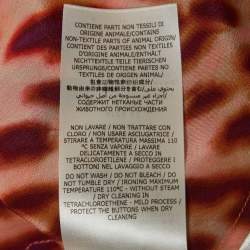 Stella McCartney Multicolor Print Silk Buttoned Shirt Blouse M