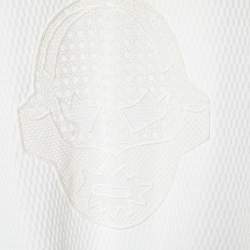 Stella McCartney Cream Patterned Knit Sleeveless Sweater M