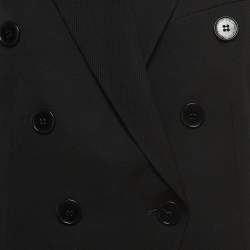 Pre Owned Stella McCartney Black Wool Double Breasted Blazer M