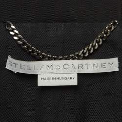 Pre Owned Stella McCartney Black Wool Double Breasted Blazer M