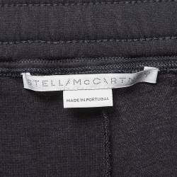 Pre Owned Stella McCartney Navy Blue All Is Love Side Stripe Cotton Culottes L