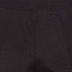 Pre Owned Stella McCartney Black Stretch Knit Joggers M