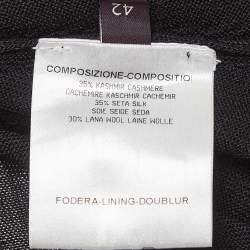 Pre Owned Stella McCartney Black Stretch Knit Joggers M