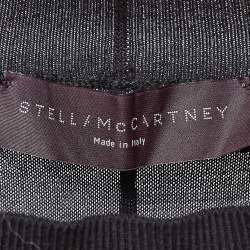 Pre Owned Stella McCartney Black Stretch Knit Joggers M
