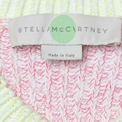 Pre Owned Stella McCartney Multicolor Colorblock Rib Knit Sweater S