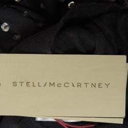 Pre Owned Stella McCartney Black Embellished Cotton Knit Mini Tank Dress S