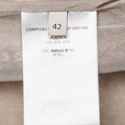 Pre Owned Stella McCartney Metallic Sequin Tank Top M