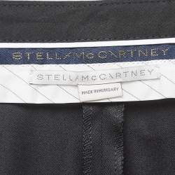 Pre Owned Stella McCartney Black Wool Trousers L