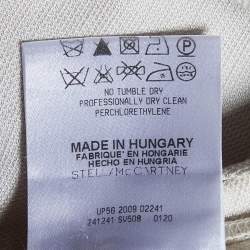 Stella McCartney Beige Linen Blend Front Wrap Pants S