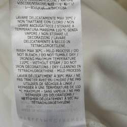 Pre Owned Stella McCartney White Cotton Wide-Leg Sweatpants M