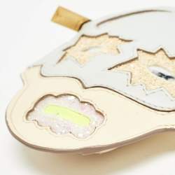 Stella McCartney Multicolor Faux Leather Superhero Coin Purse