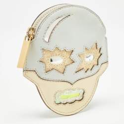Stella McCartney Multicolor Faux Leather Superhero Coin Purse