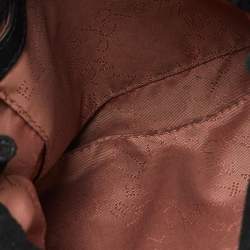 Pre Owned Stella McCartney Black Faux Suede Tiny Falabella Tote