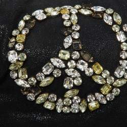 Pre Owned Stella McCartney Black Faux Suede Tiny Falabella Tote