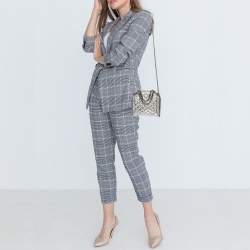Stella McCartney Silver Faux Leather Falabella Crossbody Bag