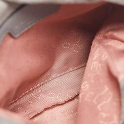 Pre Owned Stella McCartney Grey Faux Leather Tiny Falabella Tote