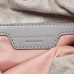 Pre Owned Stella McCartney Grey Faux Leather Tiny Falabella Tote