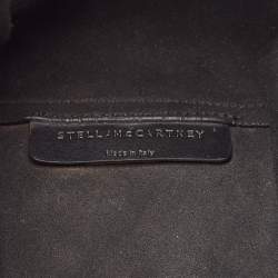 Pre Owned Stella McCartney Multicolor Faux Snakeskin Embossed Leather Logo Tote