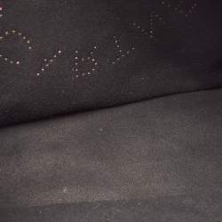 Pre Owned Stella McCartney Multicolor Faux Snakeskin Embossed Leather Logo Tote