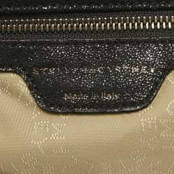 Pre Owned Stella McCartney Black Shaggy Dear Falabella Tote