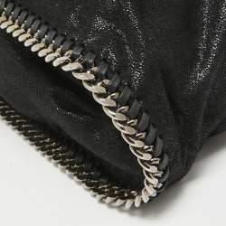 Pre Owned Stella McCartney Black Shaggy Dear Falabella Tote