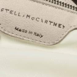 Pre Owned Stella McCartney Cream Crochet Falabella Tote