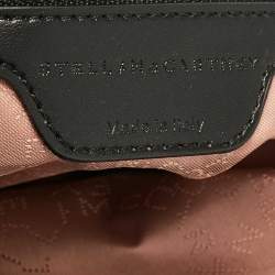 Pre Owned Stella McCartney Black Faux Leather Small Falabella Tote