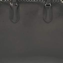Pre Owned Stella McCartney Black Faux Leather Falabella Box Satchel