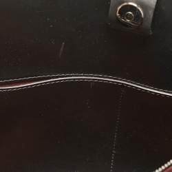 Pre Owned Stella McCartney Black Faux Leather Falabella Box Satchel