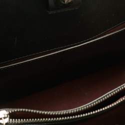 Pre Owned Stella McCartney Black Faux Leather Falabella Box Satchel