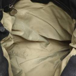 Pre Owned Stella McCartney Black Fabric Small Falabella Tote